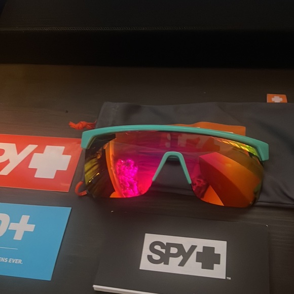 Spy turquoise Sunglasses Flynn 5050 Teal Riff Raff - Picture 5 of 8